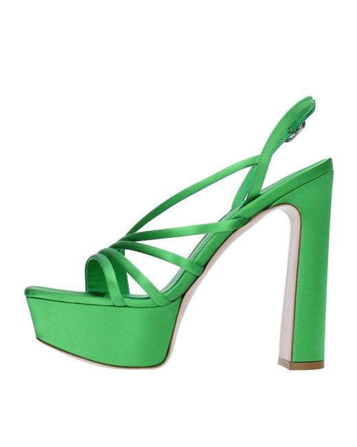 Le Silla Green Sandals