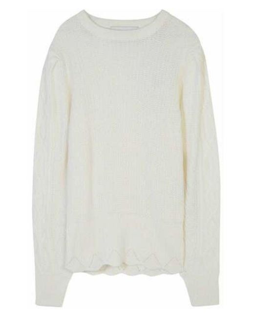 Sueter Oversize Silvian Heach de color White