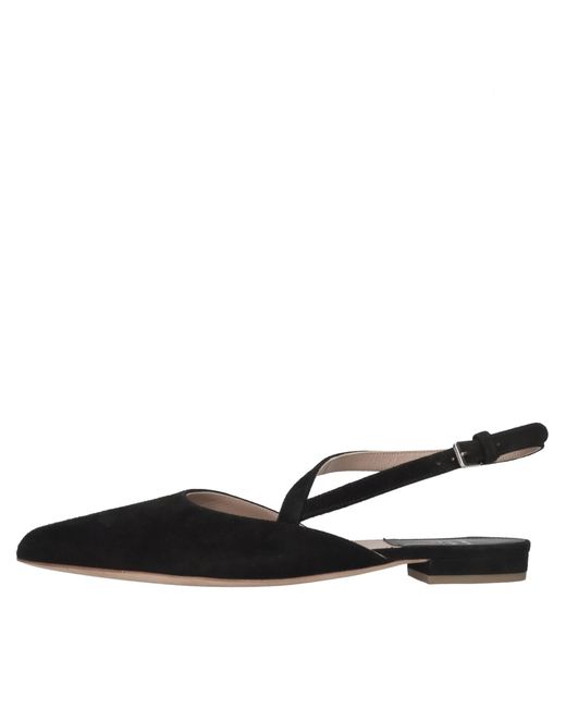 Laurence Dacade Black Flat Shoes