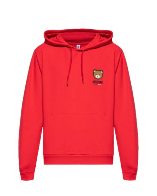 Moschino Sweatshirt Fur Manner in Red für Herren
