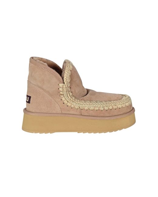 Mou Natural Boots