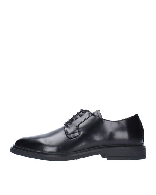 LAST STUDIO Black Flat Shoes for men