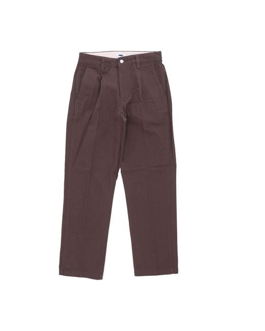 Obey Brown Long Summer Pant for men