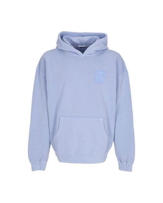Obey Blue 'Lightweight Hoodie Pigment Eyes Icon Extra Heavy Hoodie for men