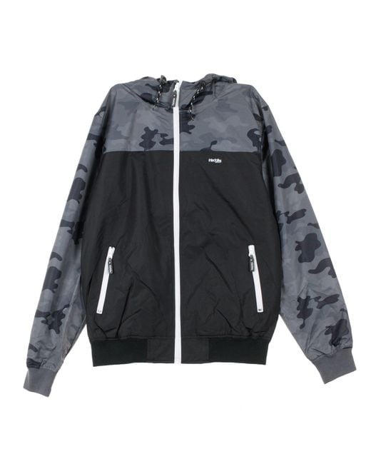 Chaqueta Cortavientos Auf Deck Para Hombre Iriedaily de hombre de color Black