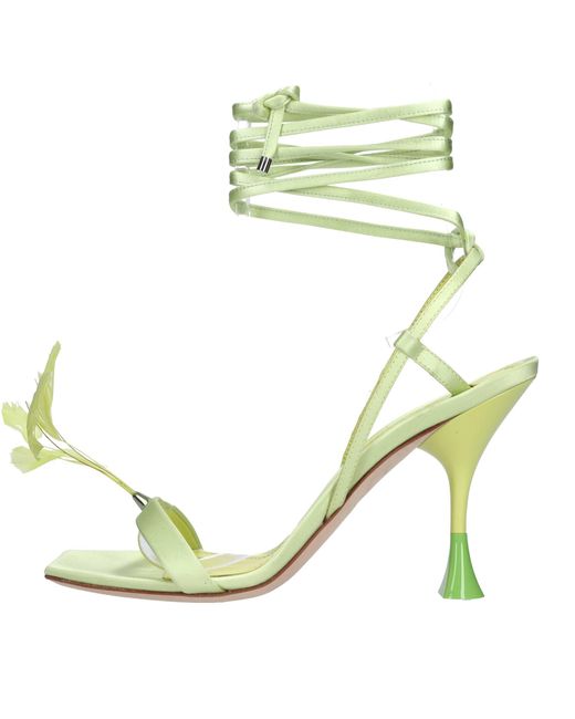 3Juin Green Sandals