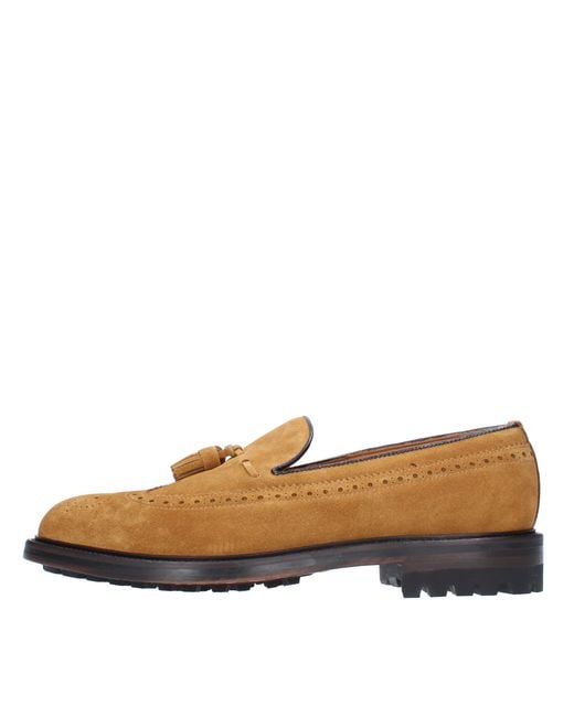 Doucal's Brown Flat Shoes for men
