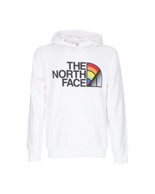 Sudadera Con Capucha Para Hombre Pride The North Face de hombre de color White
