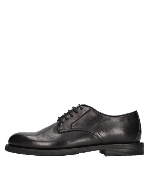 Pantanetti Black Flat Shoes