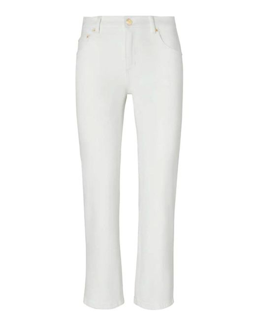Tory Burch Witte Spijkerbroek in het White
