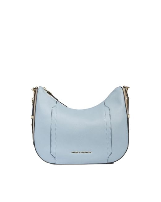 Bolso De Hombro Para Mujer Para Ipadmini Bd6657W92-Azbe2 Azul Piquadro de color Blue