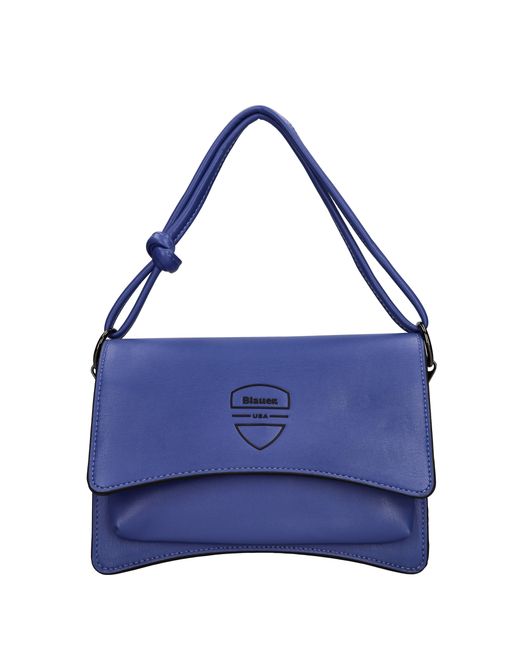 Blauer Blue Taschen. Blau