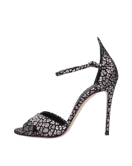 Casadei Black Sandals