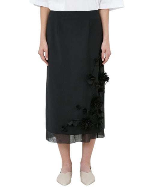 Mujer Maravillosa Con Aplicacion MEIMEIJ de color Black