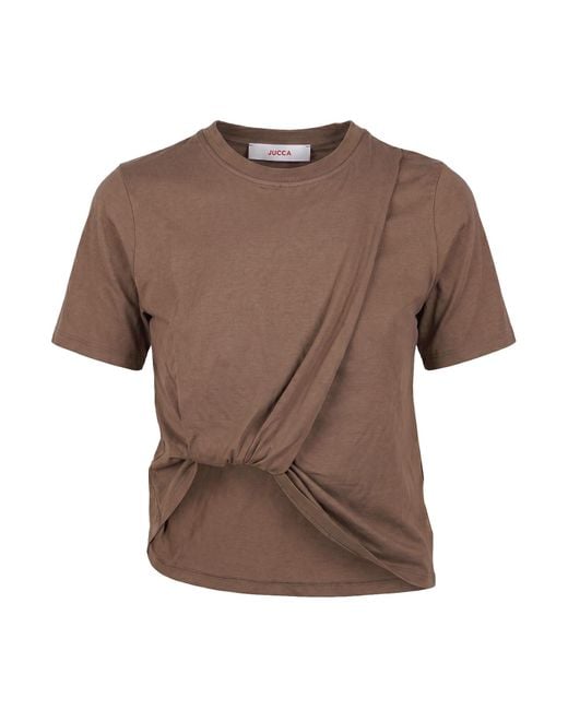 Camiseta Jucca de color Brown