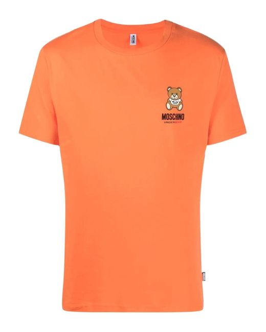 Moschino Orange T-Shirt for men