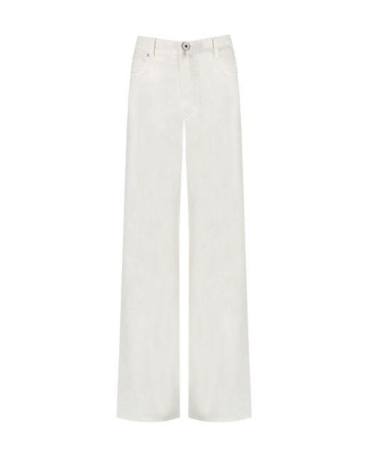 Jean cropped medina blanc Weekend by Maxmara en coloris White