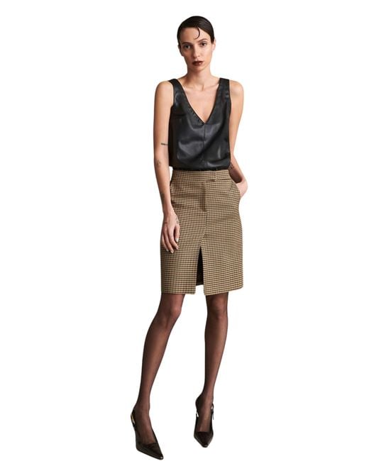 Falda Lexa Mujer Pied-De-Poule Aniye By de color Multicolor