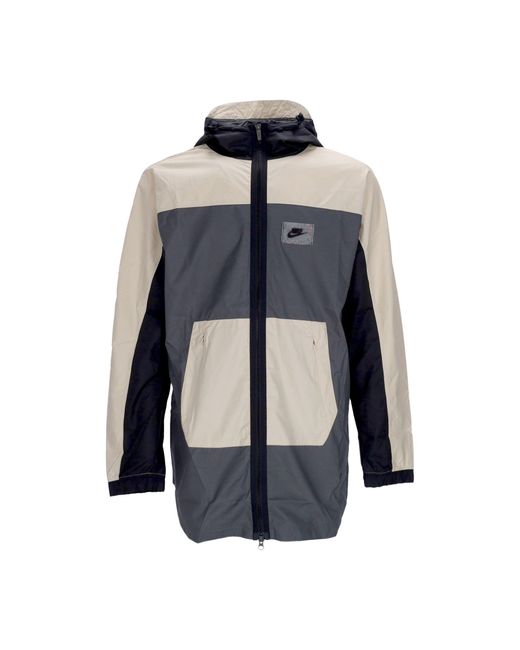 Chaqueta Tejida Cortavientos Para Hombre Nike de hombre de color Blue