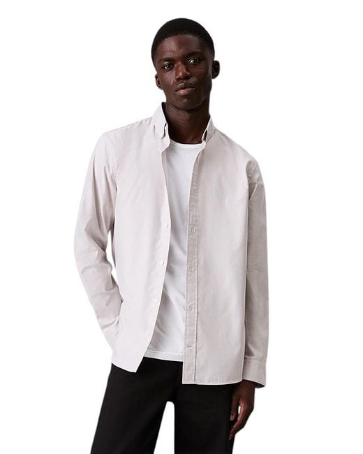 Calvin Klein Shirt K10K113614 in White for Men | Lyst Calvin Klein Shirt K10K113614 in White for Men | Lyst