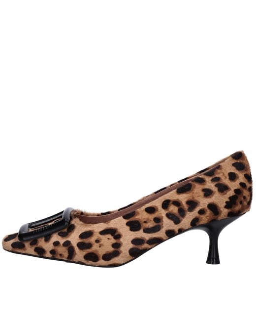 Bibi Lou Brown Schuhe Mit Braunem Absatz