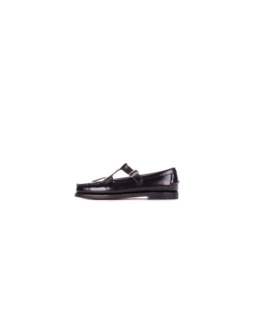 Sebago White Flat Shoes