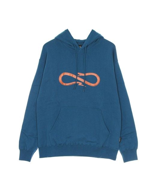 Propaganda Blue Logo Hoodie for men