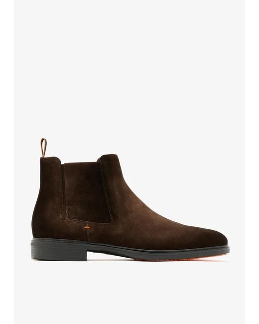 Bottes Santoni en coloris Brown