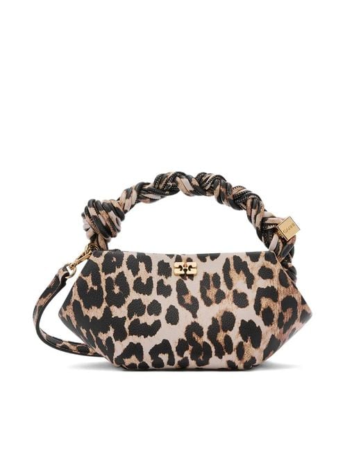 Bolsas. Leopard Ganni de color Multicolor