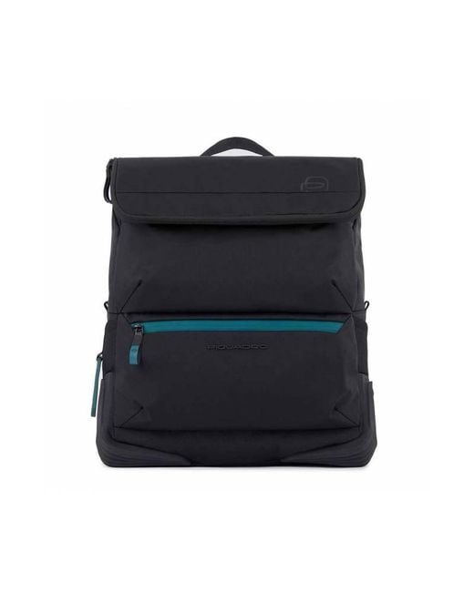 Piquadro Blue Backpack Corner 2.0 Transformable for men