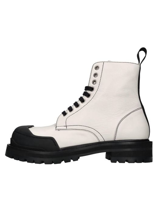 Marni Black Dada Combat Boot