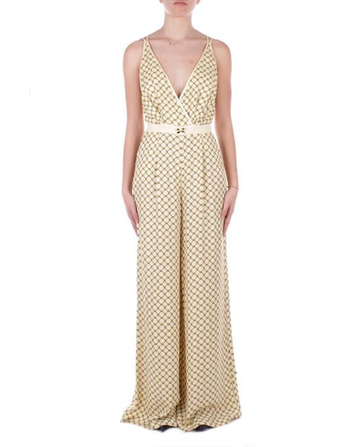 Pantalones Curry Elisabetta Franchi de color Natural
