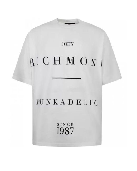 John Richmond John Richmond Herren T-Shirt in Gray für Herren