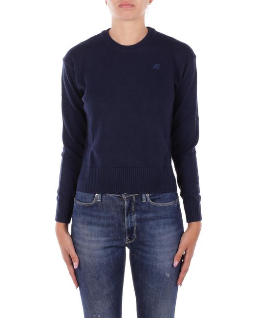 K-Way Blue Blaue Kleid Shirts