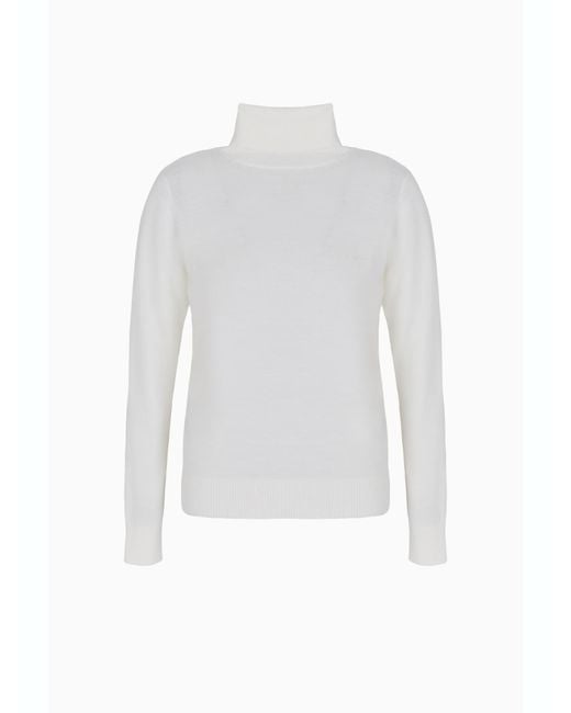 ARMANI EXCHANGE White Sweaters