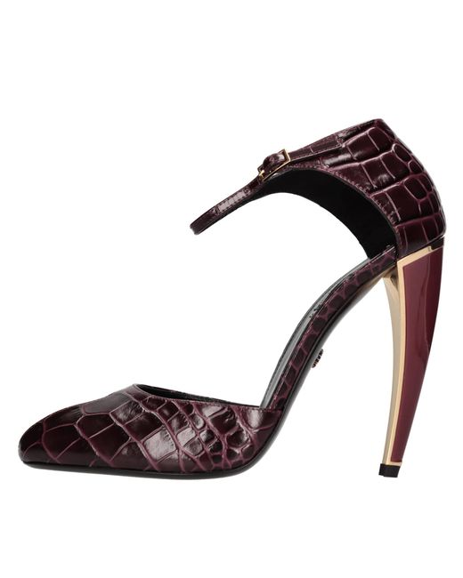 Roberto Cavalli Brown With Heel