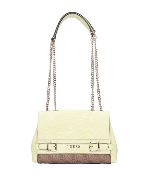Bolsas. Amarillo Guess de color White