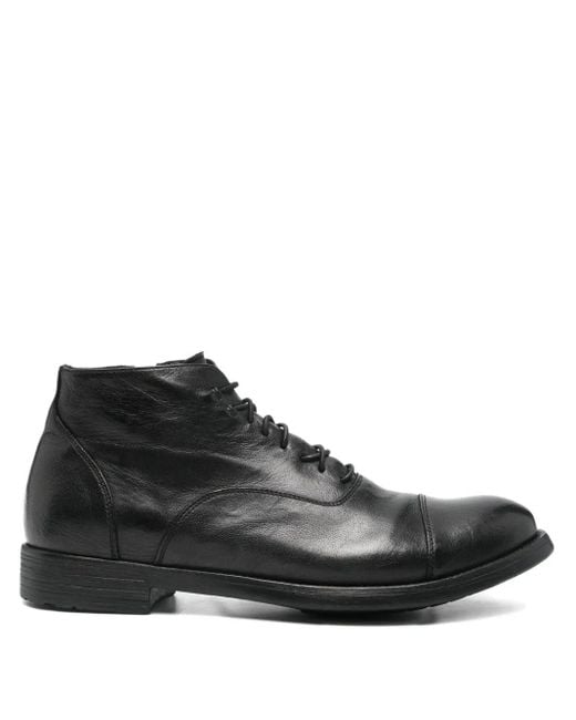 Officine Creative Black Boots for men