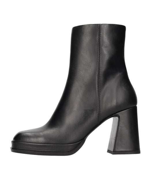Elvio Zanon Black Stiefel Schwarz