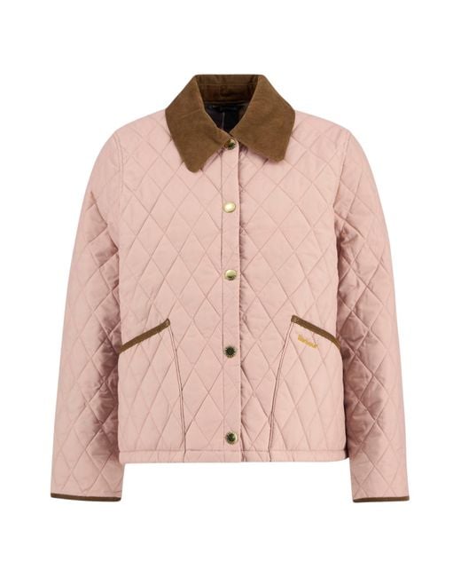 Barbour Pink Jacket Lqu1851 Pi53