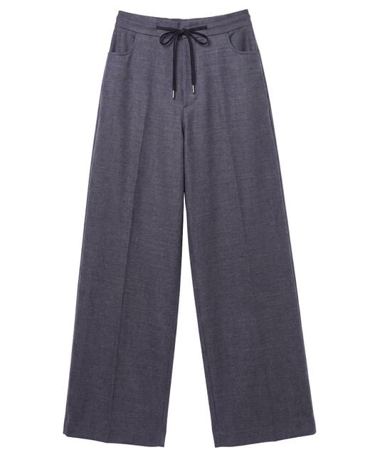 Trousers Jucca de color Blue