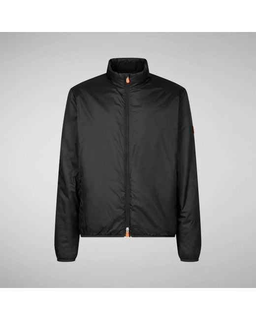 Save The Duck Black Jackets And Jackets D31132M Gire17 for men