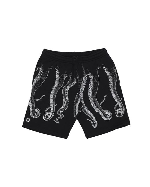 Short De Survetement Pour Hommes Outline Sweatshorts Blanc Noir Octopus pour homme en coloris Noir Lyst