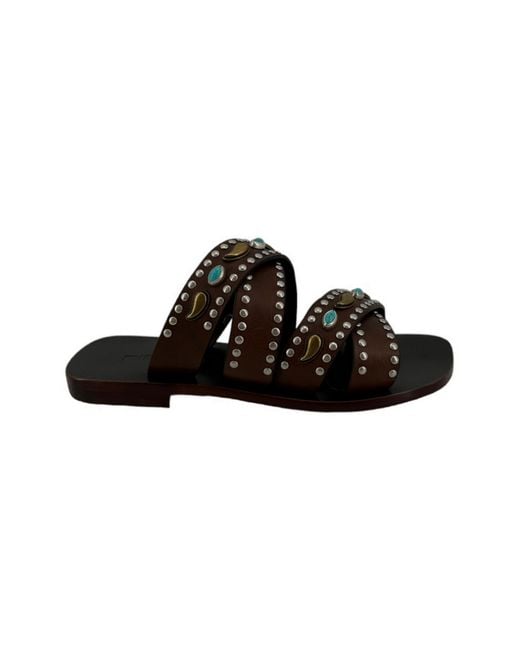 Nanni Milano Black Sandals