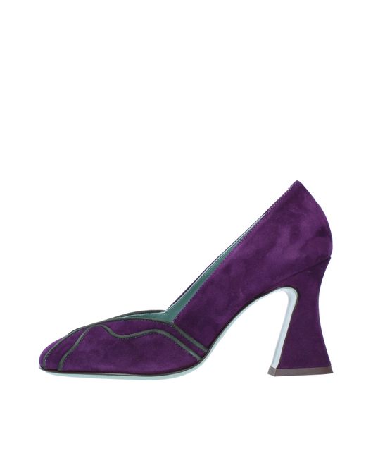 Paola D'arcano Purple With Heel