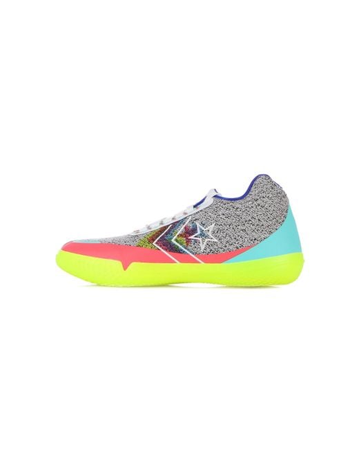 Converse Herren-Basketballschuh All Star Bb Evo Weib/Solarrot/Lemon Venom in Green für Herren