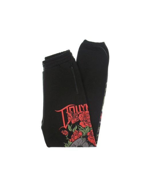 Pantalon De Survetement Leger Pour Homme Pantalon De Survetement De Printemps Rouge Noir DOLLY NOIRE pour homme en coloris Black