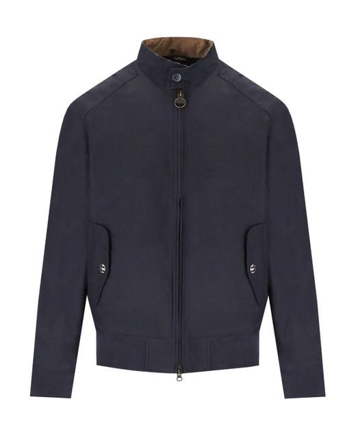 Barbour Blue International Harrington Rectifier Jacket for men