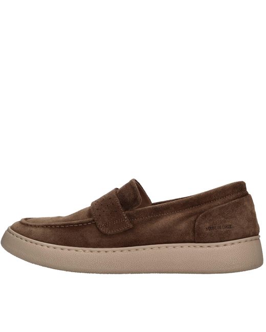 Zapatos Bajos Boemos de hombre de color Brown