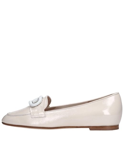 Luca Grossi White Flat Shoes